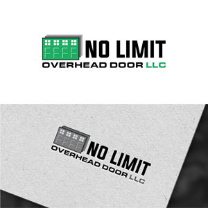 Logo Design by fly  design for No Limit Overhead Door | Design: #34107238