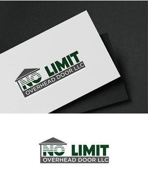 Logo Design by fly  design for No Limit Overhead Door | Design: #34107247