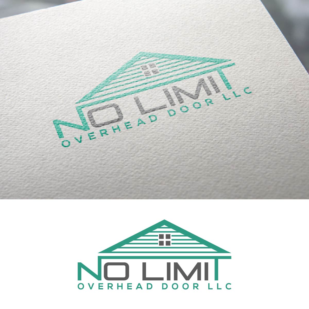 Logo Design by fly  design for No Limit Overhead Door | Design #34114106