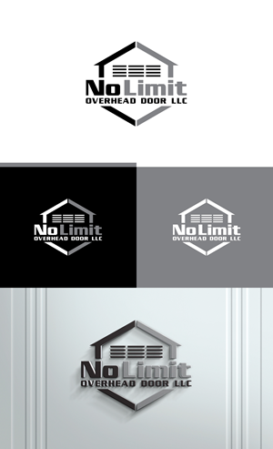 Logo Design by creativepix for No Limit Overhead Door | Design: #34104346