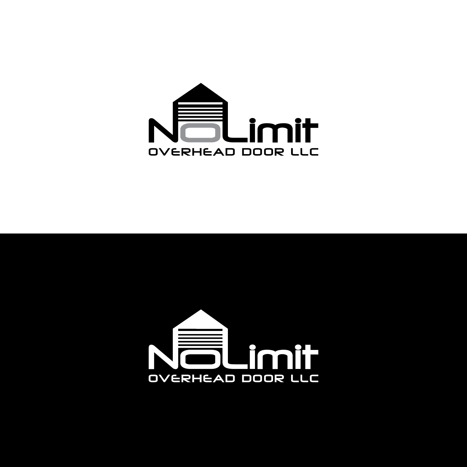 Logo Design by Maxo-Biz for No Limit Overhead Door | Design #34107500