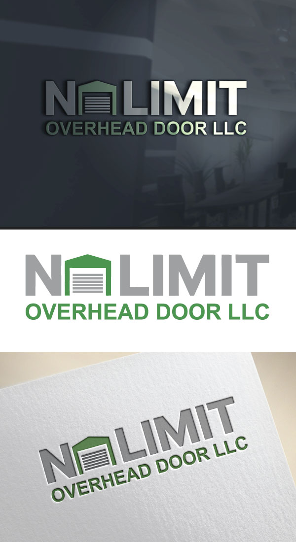 Logo-Design von AB design ..... für No Limit Overhead Door | Design #34103857
