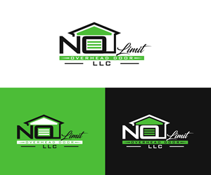 Logo Design by Ansh Design for No Limit Overhead Door | Design: #34108550