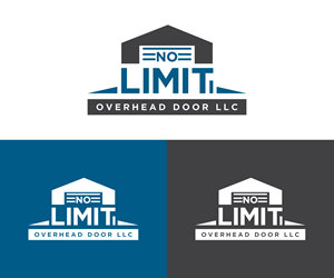 Logo Design by Ansh Design for No Limit Overhead Door | Design: #34108551