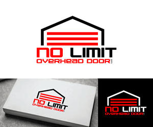 Logo Design by Ansh Design for No Limit Overhead Door | Design: #34108553