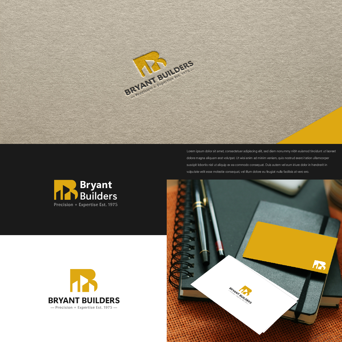 Logo Design by urvaG for Bryant Builders Pty Ltd - ACN - 005459352 | Design #34115506