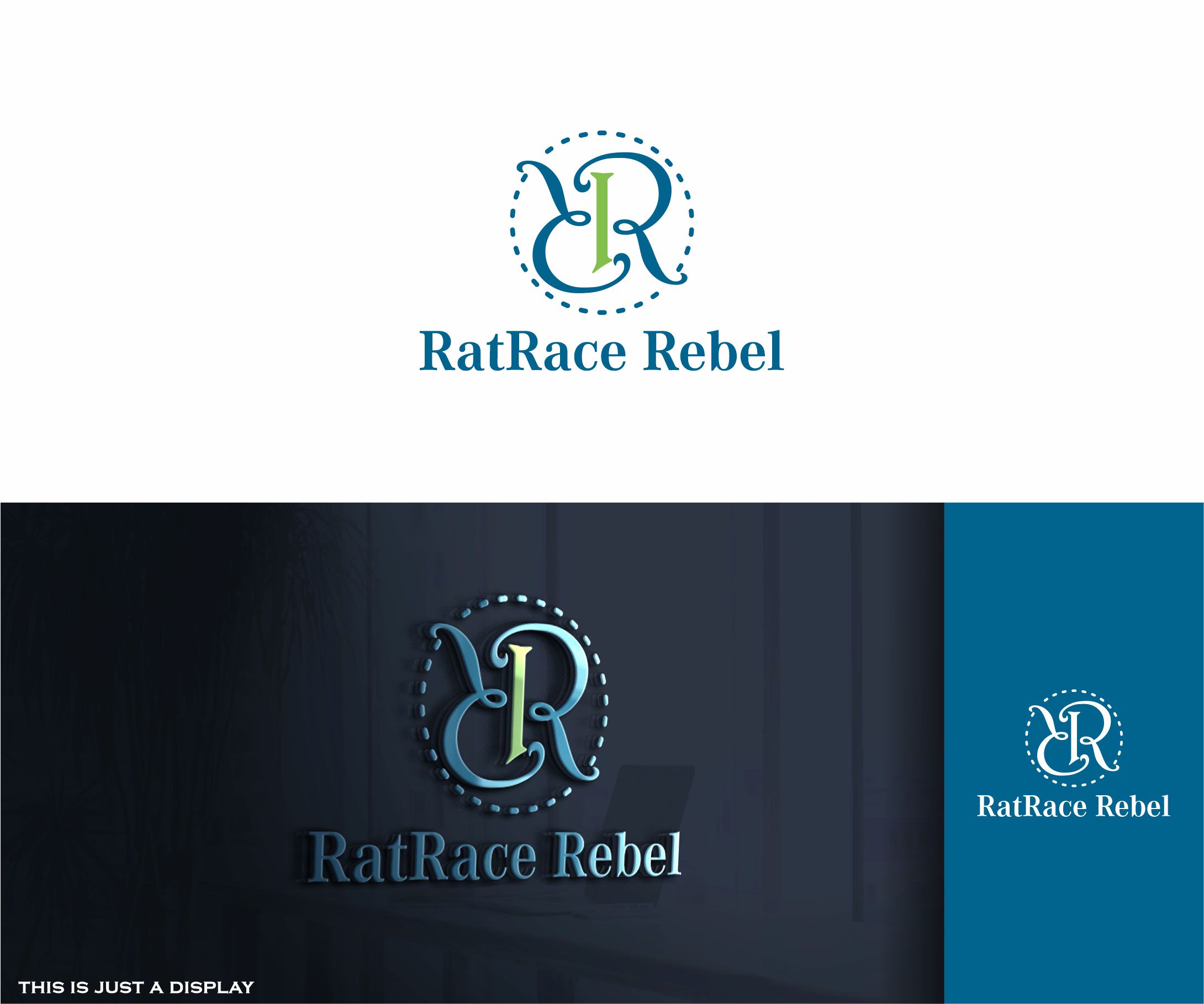 Logo Design by alkaline for Ratrace Rebel | Design #34119462