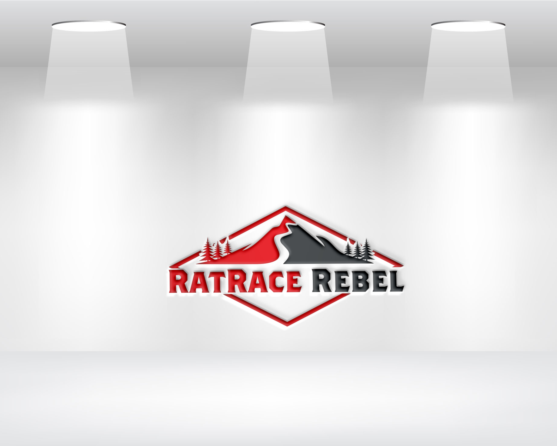 Logo Design by Daniel Khan for Ratrace Rebel | Design #34125444