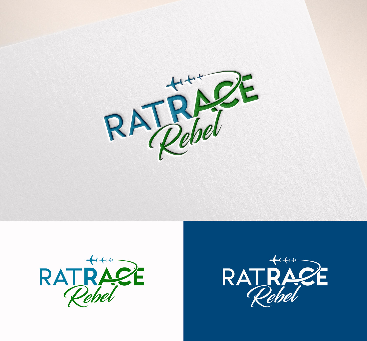 Logo Design by M Art & Design for Ratrace Rebel | Design #34113888