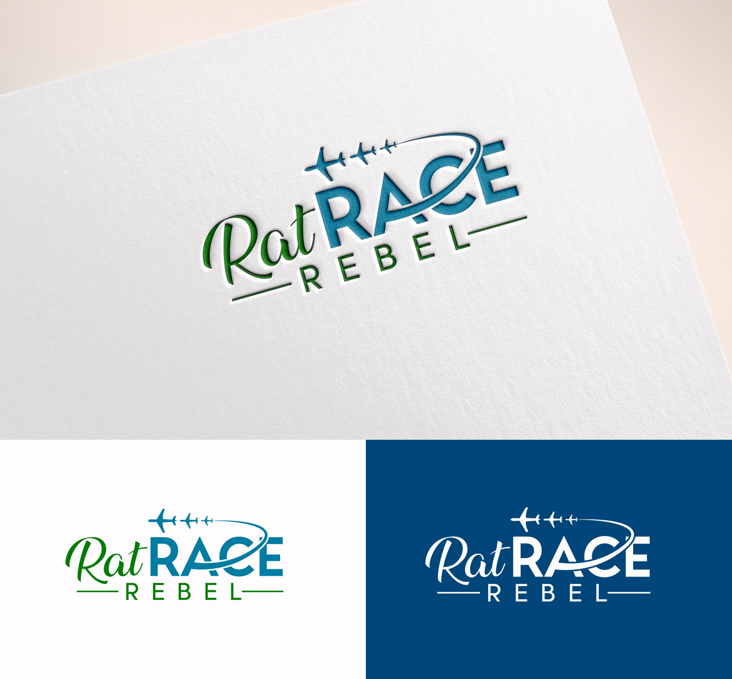 Logo Design by M Art & Design for Ratrace Rebel | Design #34114043