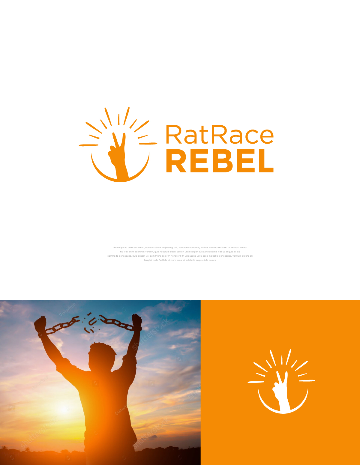 Logo Design by apik. for Ratrace Rebel | Design #34116842
