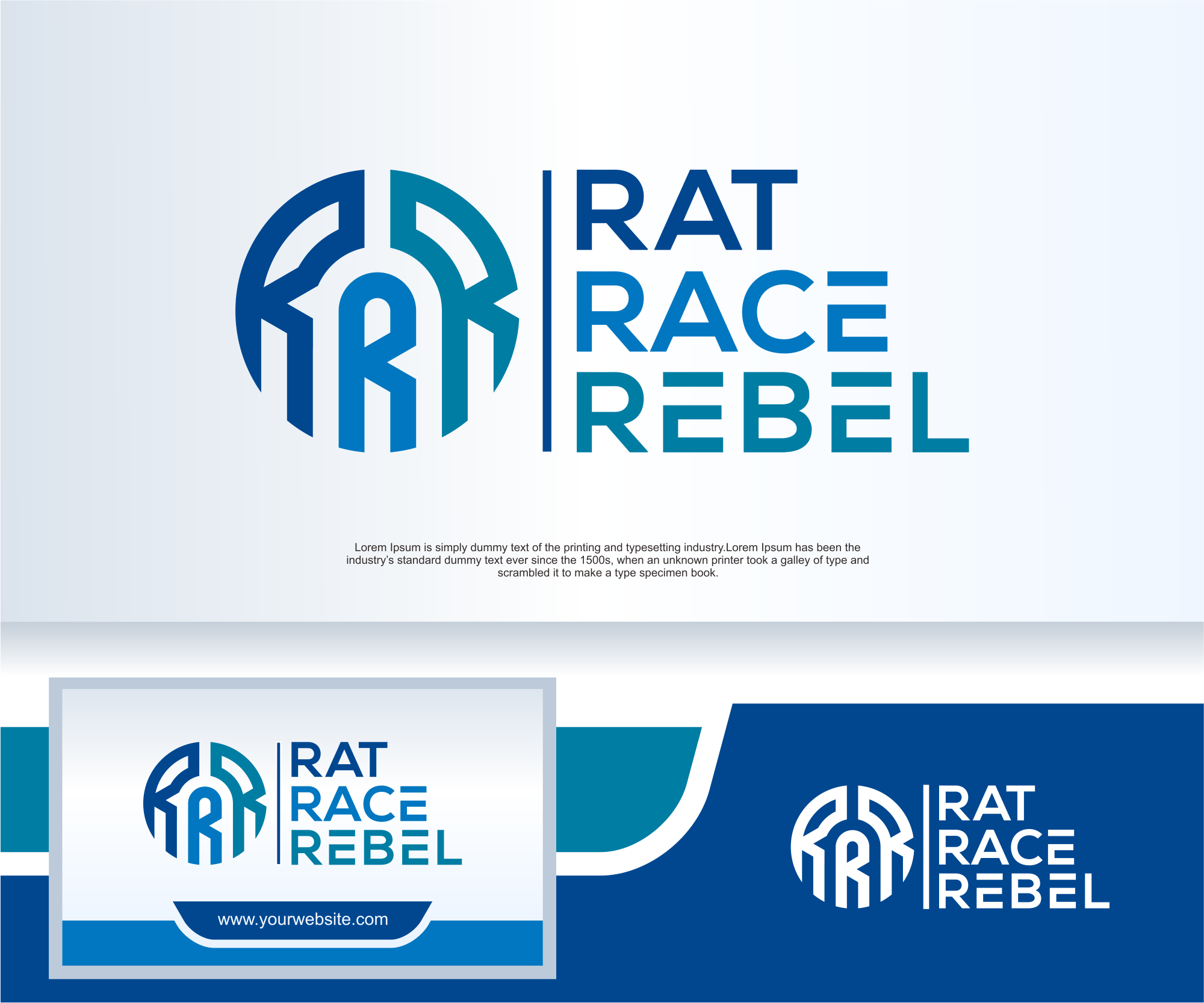 Logo Design by Apache Kretek for Ratrace Rebel | Design #34113376