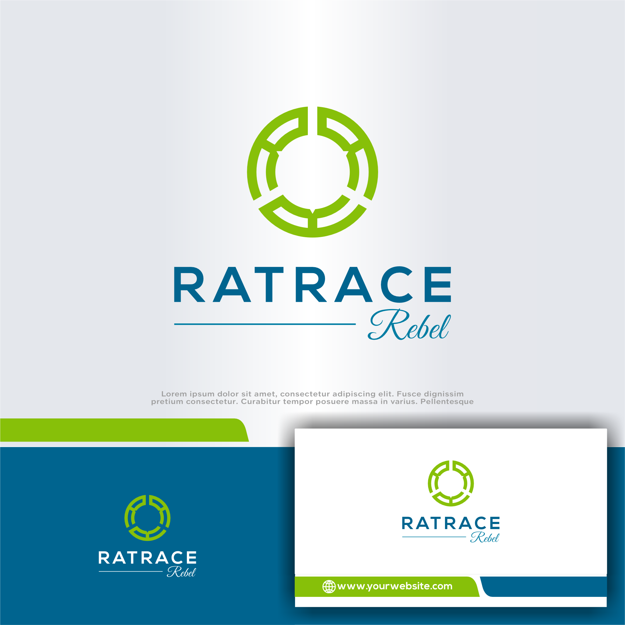 Logo Design by win it for Ratrace Rebel | Design #34116718