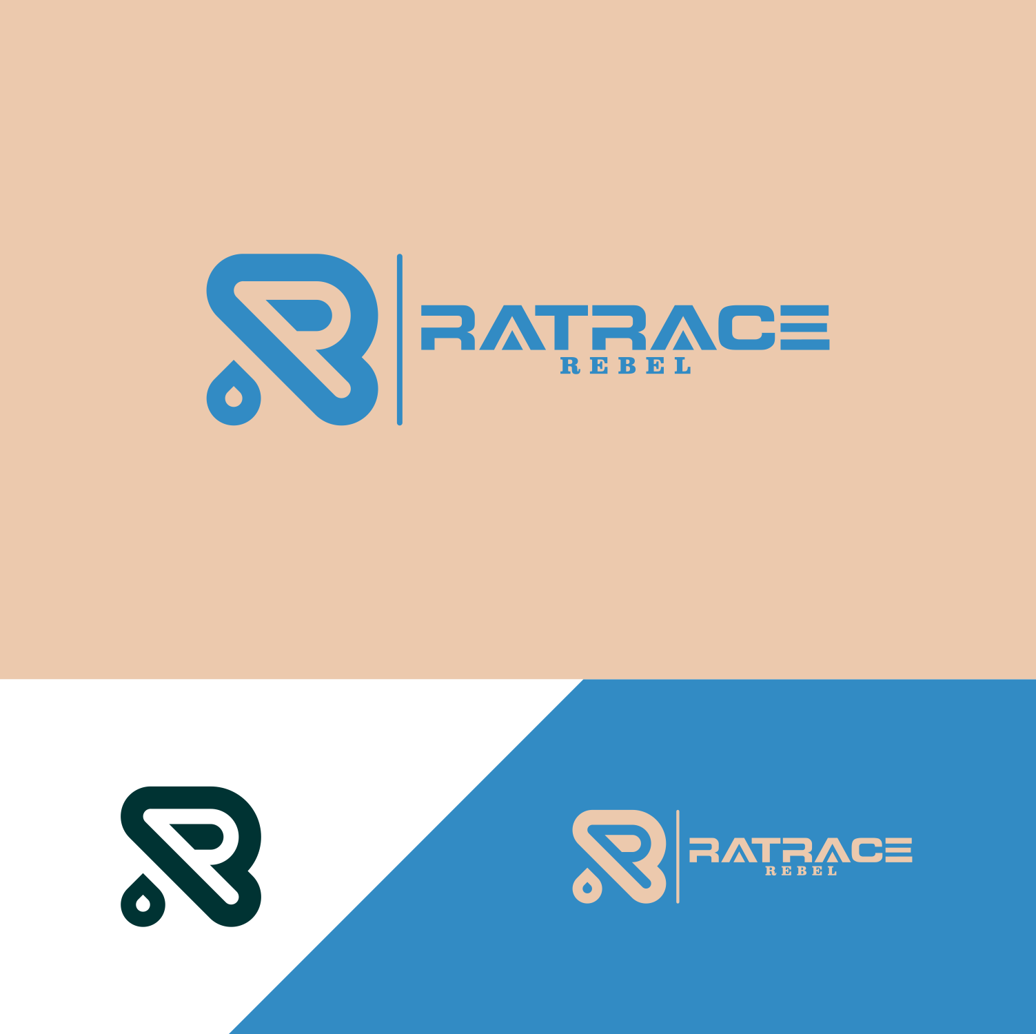 Logo Design by dobleh_creative for Ratrace Rebel | Design #34113829