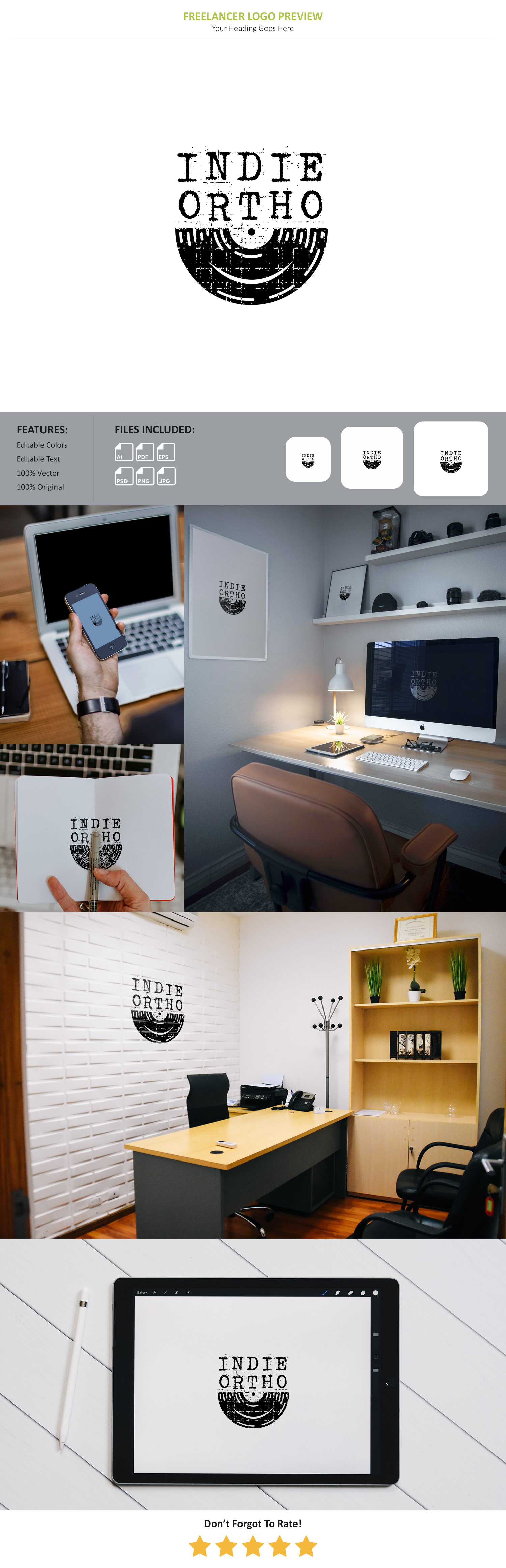 Logo Design by VectorForge for Indie Orthodontics | Design #34154952