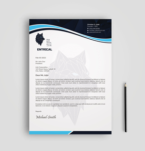 Stationery Design by sadikul islam for Entrical, LLC | Design: #34118050