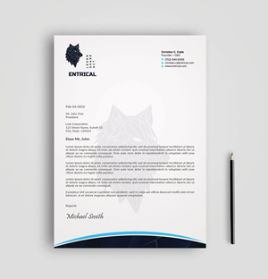Stationery Design by sadikul islam for Entrical, LLC | Design: #34121054