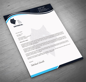 Stationery Design by sadikul islam for Entrical, LLC | Design: #34121063