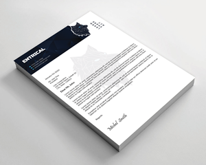 Stationery Design by Expert Bappy for Entrical, LLC | Design: #34114497