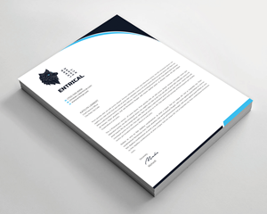 Stationery Design by Expert Bappy for Entrical, LLC | Design: #34117043