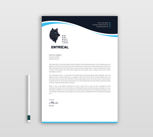 Stationery Design by Expert Bappy for Entrical, LLC | Design: #34120980