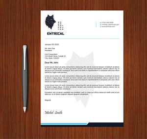 Stationery Design by Expert Bappy for Entrical, LLC | Design: #34121161