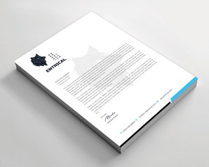 Stationery Design by Expert Bappy for Entrical, LLC | Design: #34122423