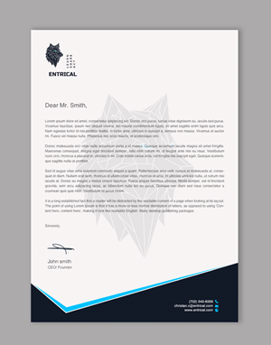 Stationery Design by chandrayaan.creative for Entrical, LLC | Design: #34124097