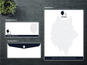 Stationery Design by Magic of Art for Entrical, LLC | Design #34124803