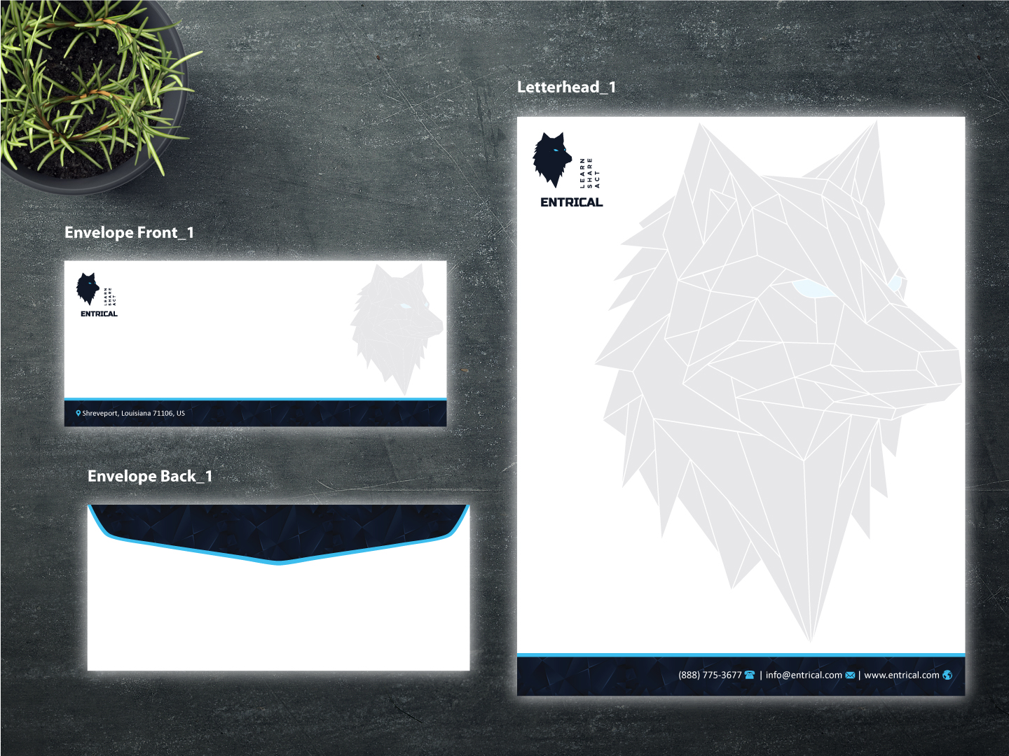 Design de Papeterie par Magic of Art pour Entrical, LLC | Design #34124807
