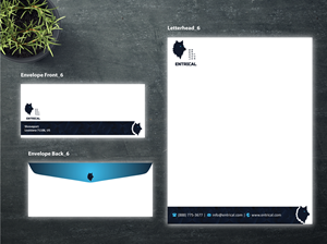 Stationery Design by Magic of Art for Entrical, LLC | Design: #34124812