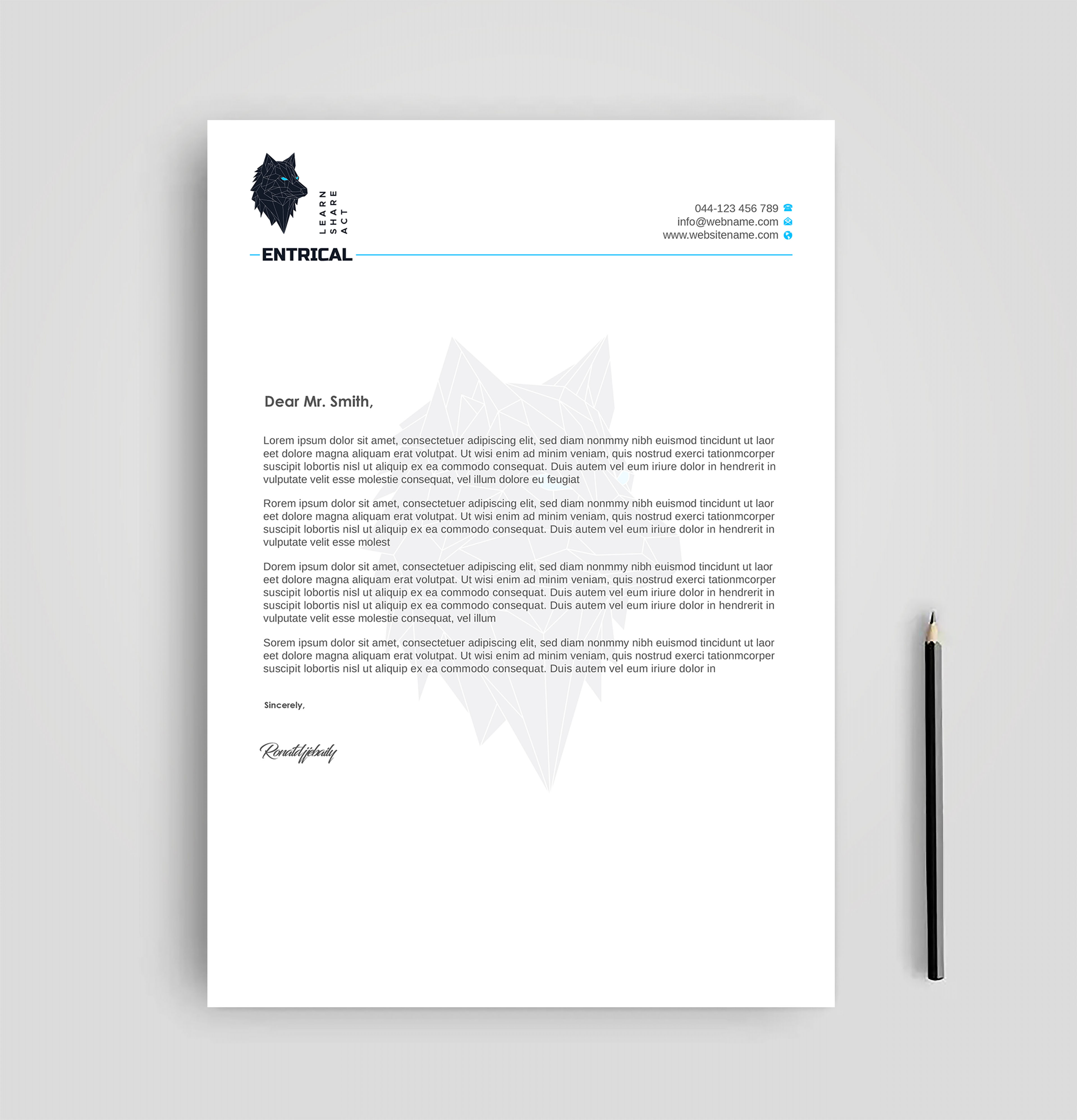 Stationery Design by Imagine design000 for Entrical, LLC | Design #34116616