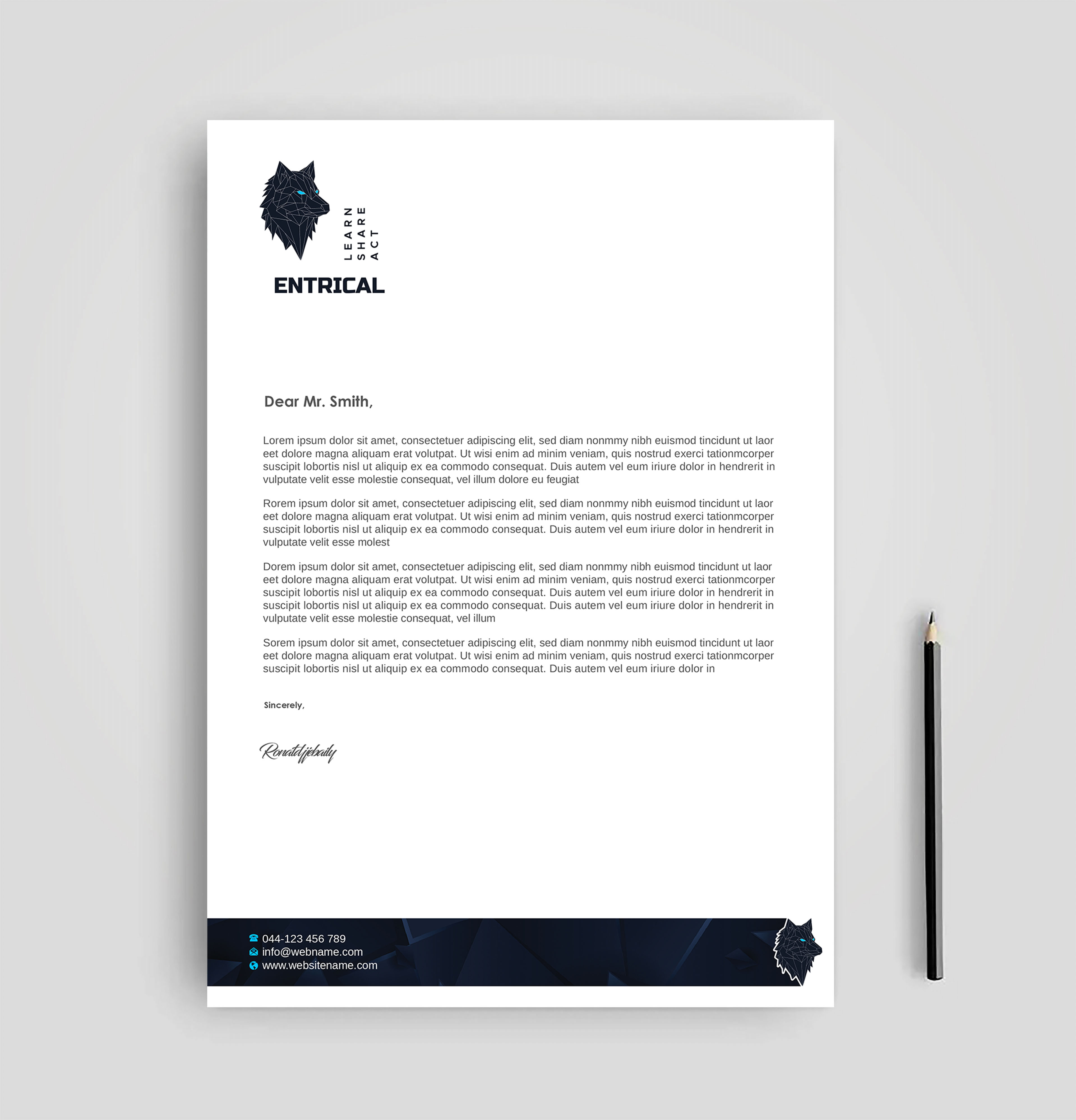 Stationery Design by Imagine design000 for Entrical, LLC | Design #34116674