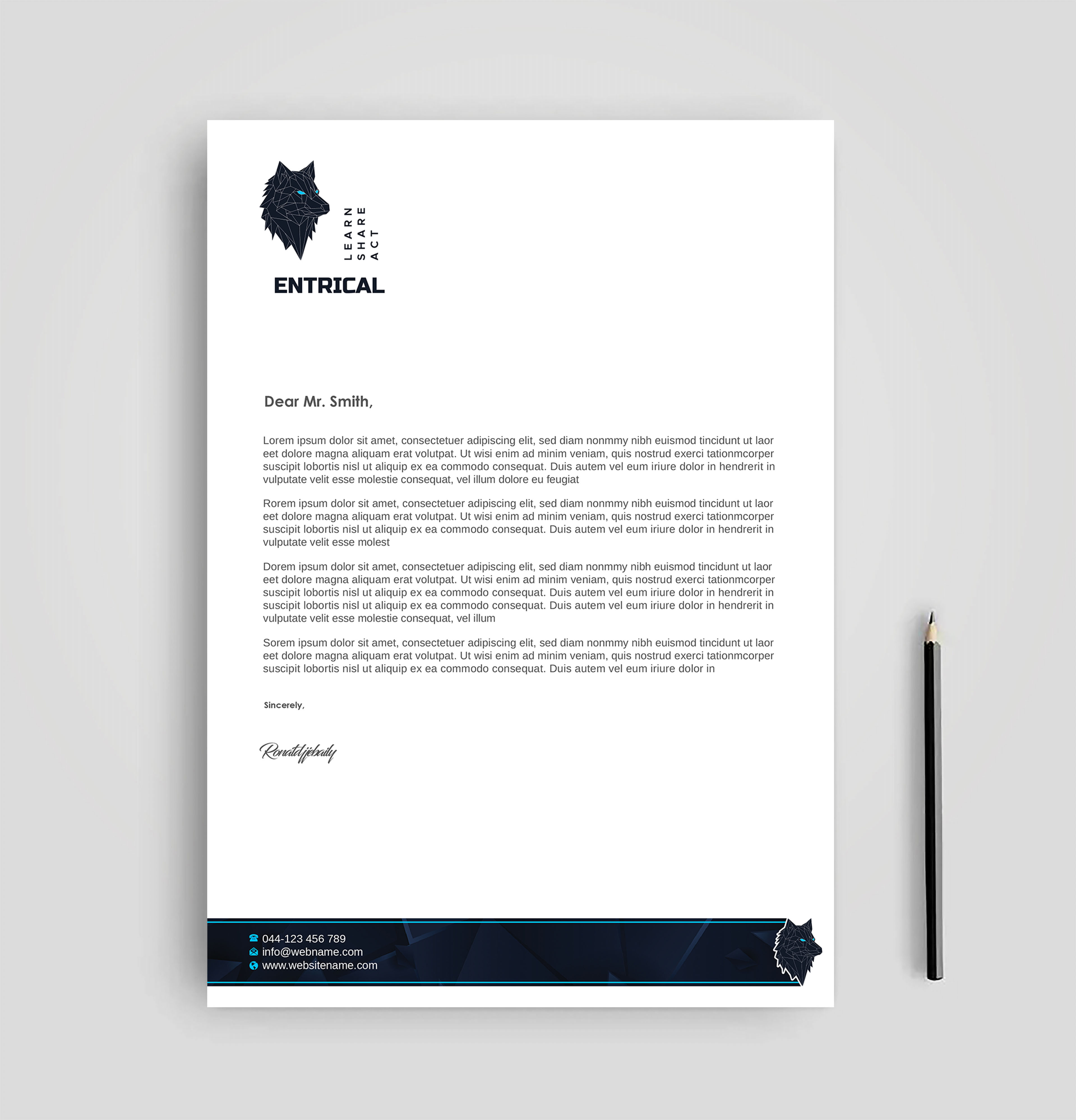 Stationery Design by Imagine design000 for Entrical, LLC | Design #34116675