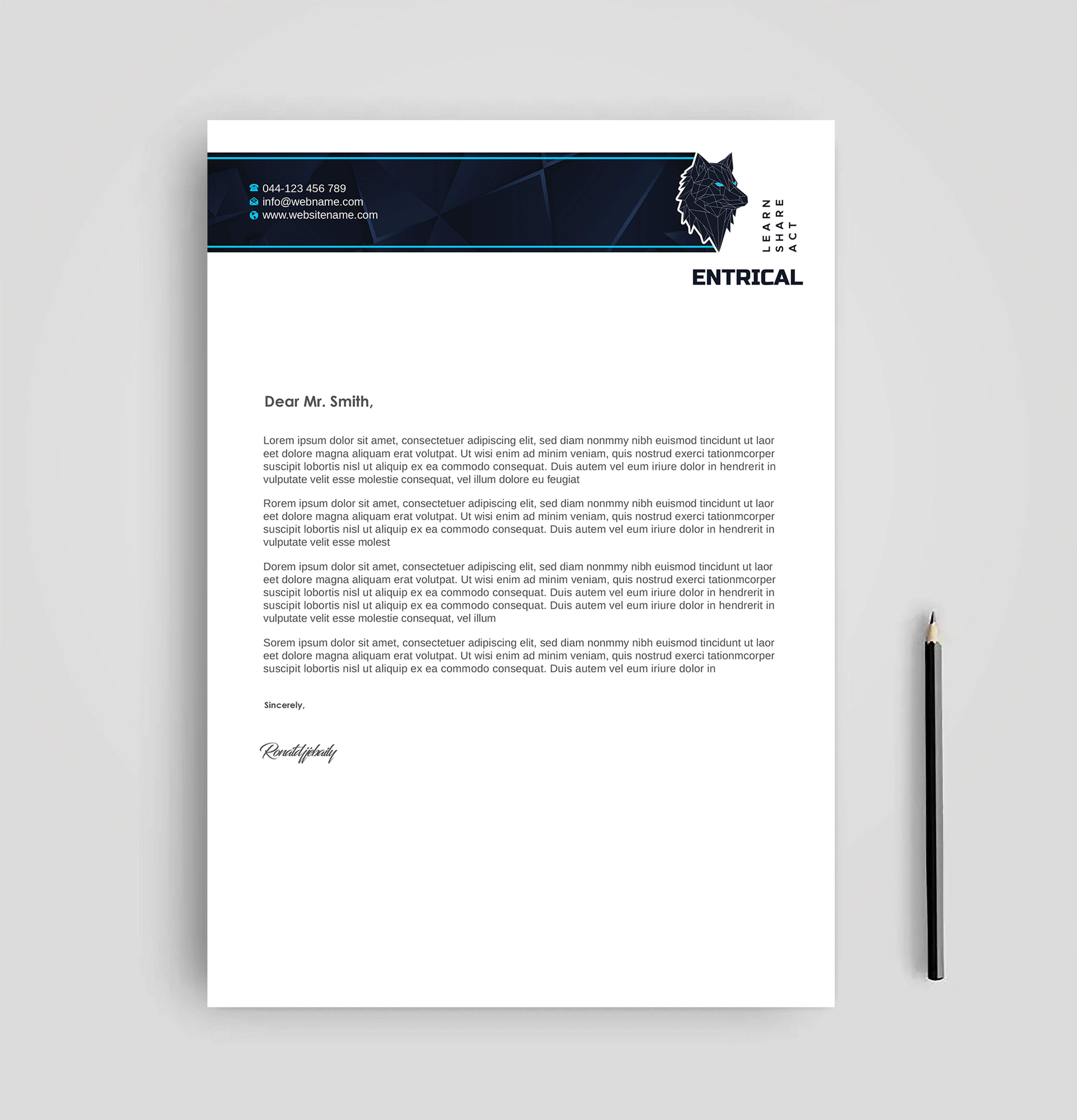 Stationery Design by Imagine design000 for Entrical, LLC | Design #34116677