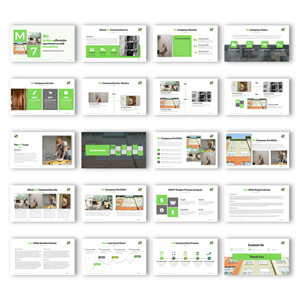 Diseño de PowerPoint por joseborgesbarboza 2 para M7 Construction Corp | Diseño: #34131968