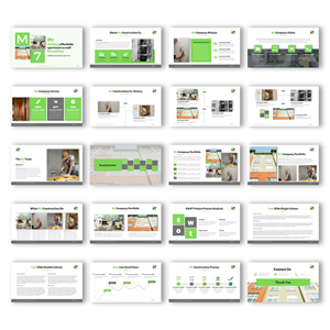 Diseño de PowerPoint por joseborgesbarboza 2 para M7 Construction Corp | Diseño: #34132491