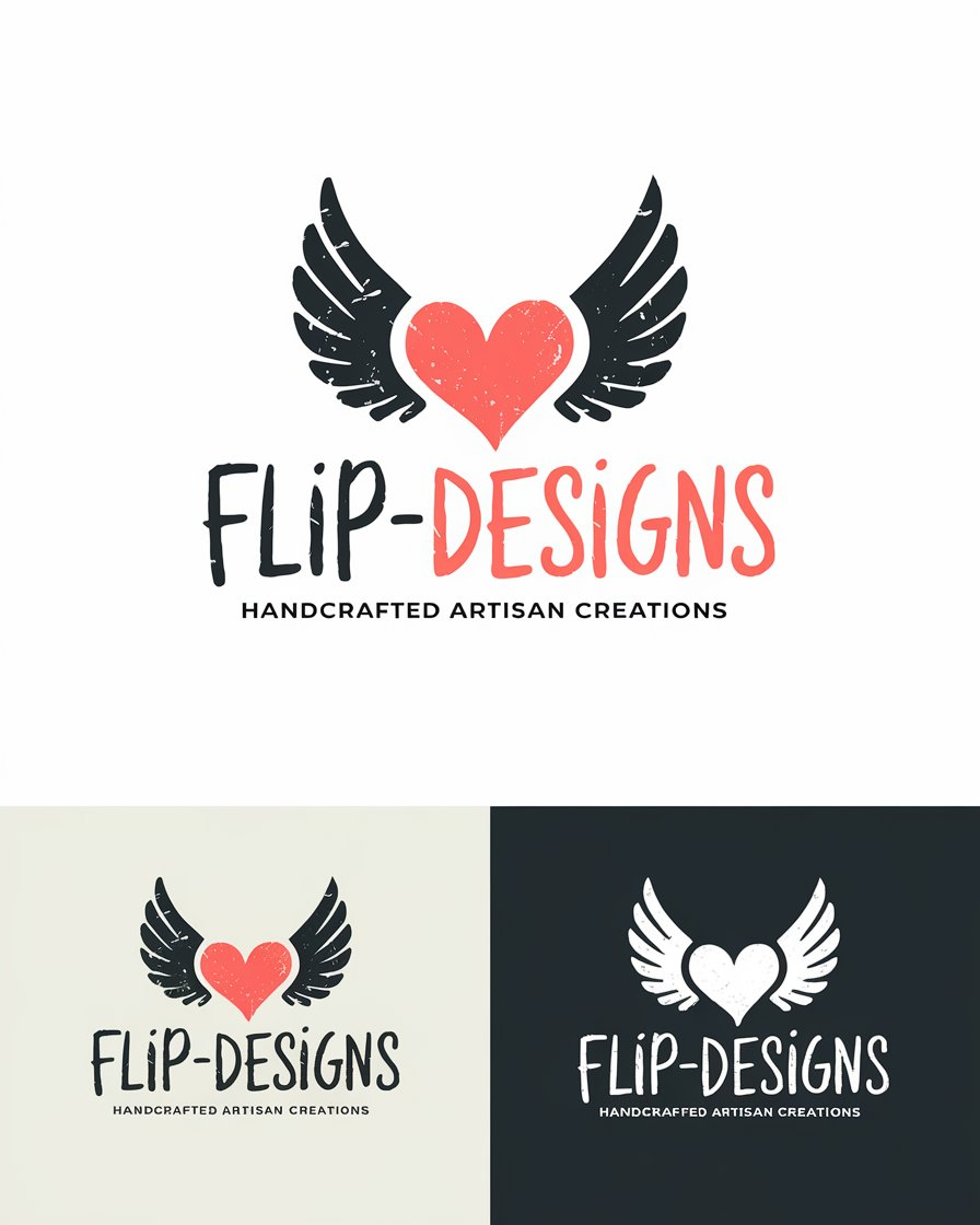 Playful, Personable, Art & jewelry Logo Design for Flip~Designs with ...