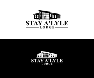Logo design for a vacation rental cabin.