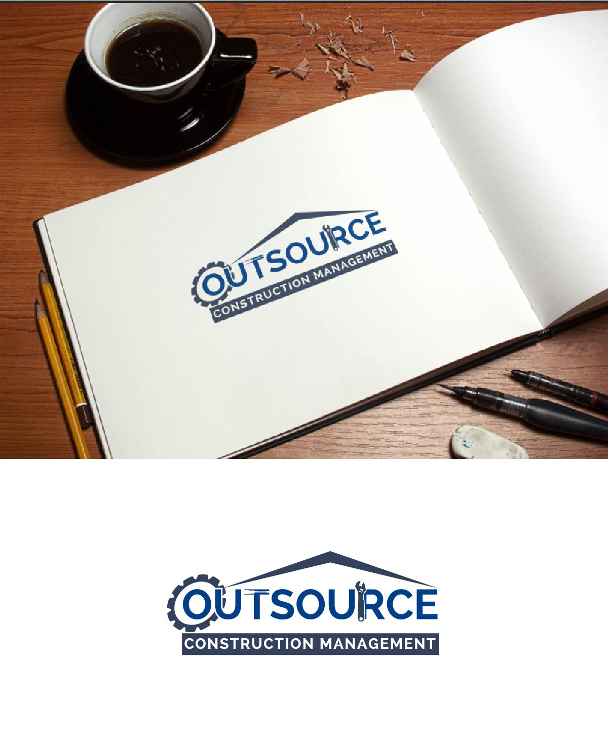 Logo Design by fly  design for Midstate Builders, LLC | Design #34126262