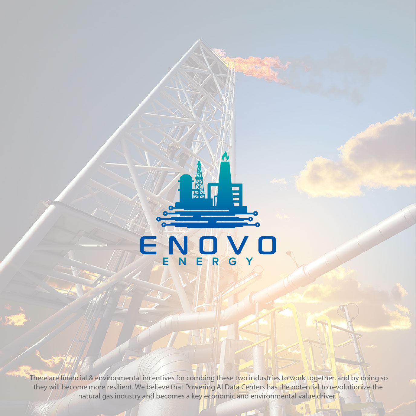 Diseño de Logo por 4tech services para Enova Energy | Diseño #34121832