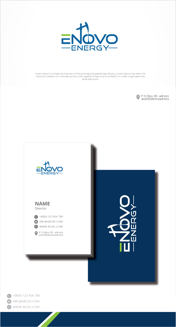 Logo-Design von zebronicgraphic für Enova Energy | Design #34125982