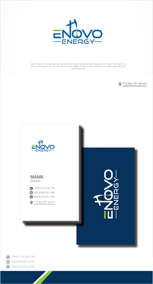 Logo Design by zebronicgraphic for Enova Energy | Design: #34125982