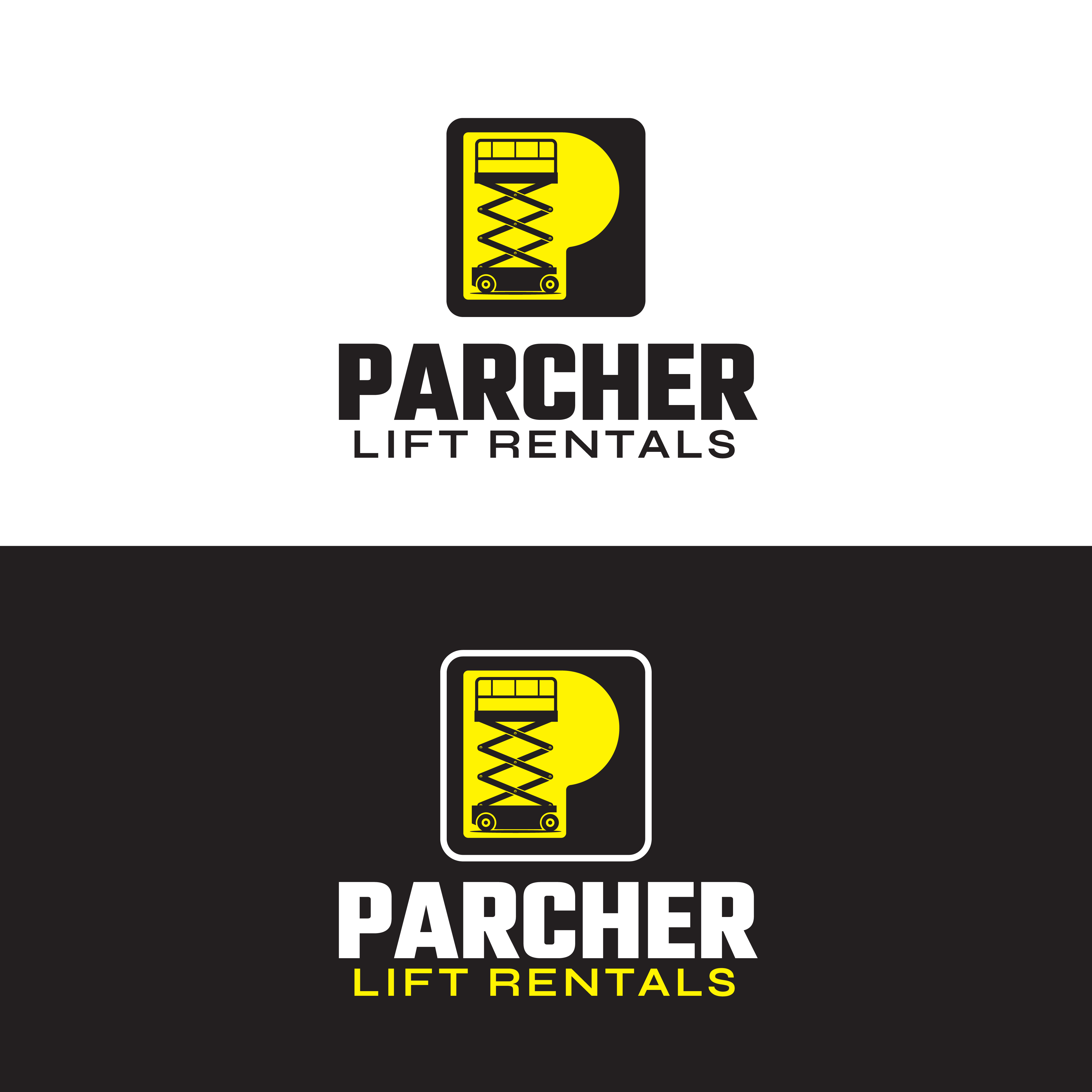 Logo-Design von PaoloP für Parcher Lift Rentals | Design #34131746