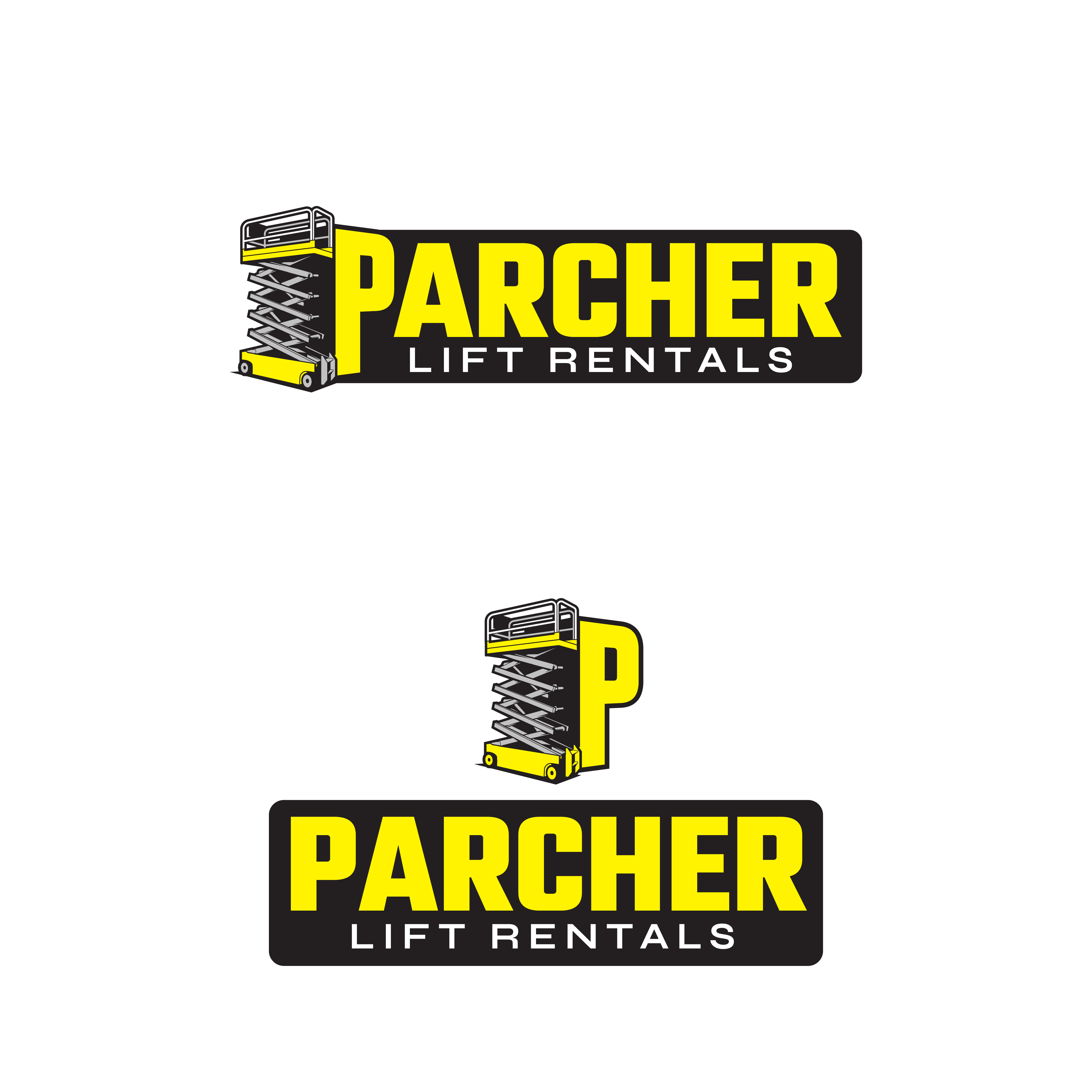 Logo-Design von PaoloP für Parcher Lift Rentals | Design #34131766