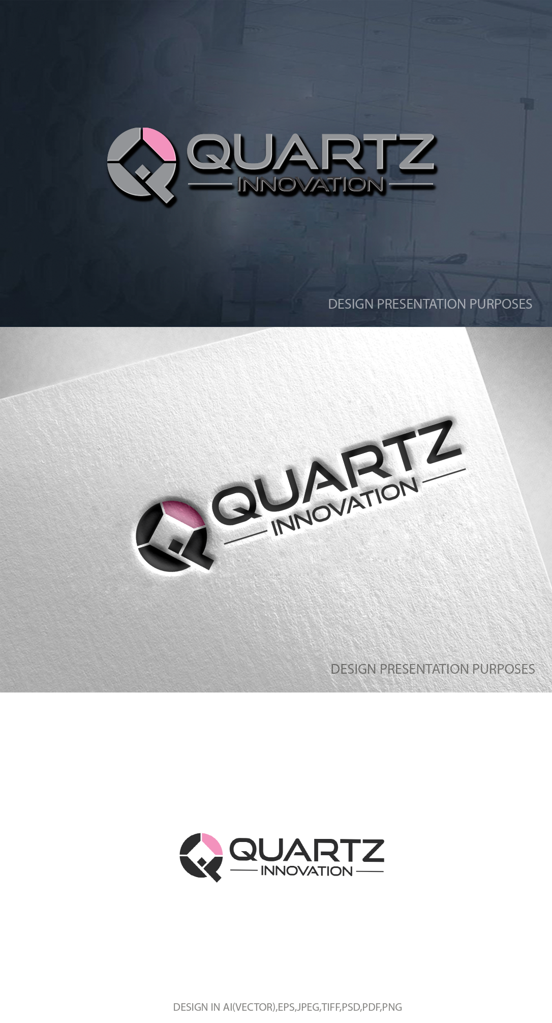 Logo-Design von zebronicgraphic für Quartz Innovation Pty Ltd | Design #34134207