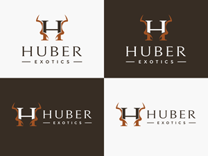 Huber Exotics Logo Design