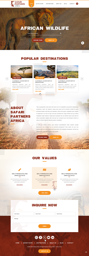 Web Design by pb for MThecreative | Design: #34144424