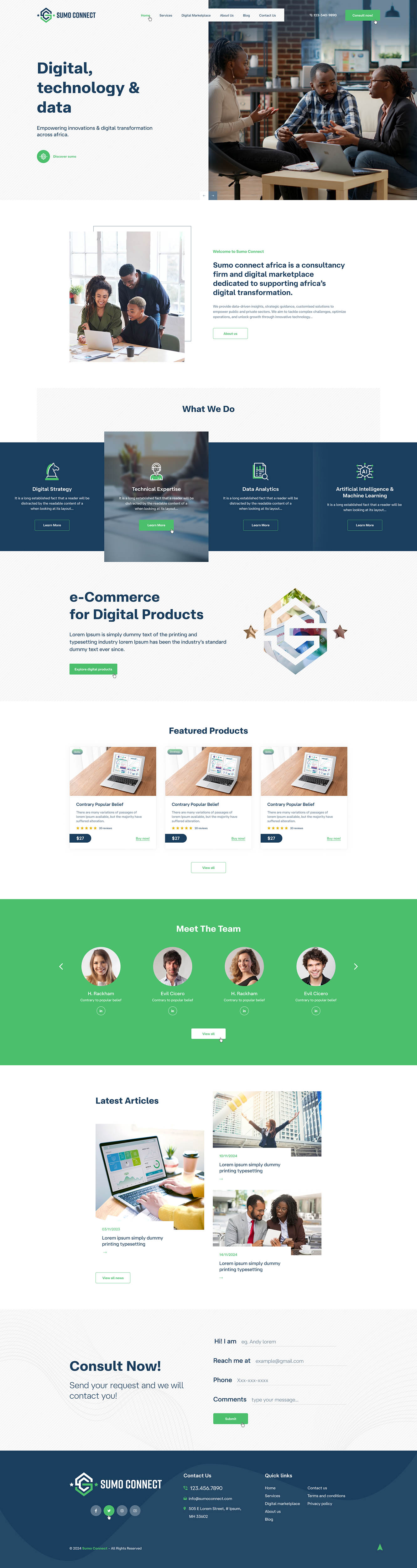 Wordpress Design by Ved Web Services for this project | Design #34150820