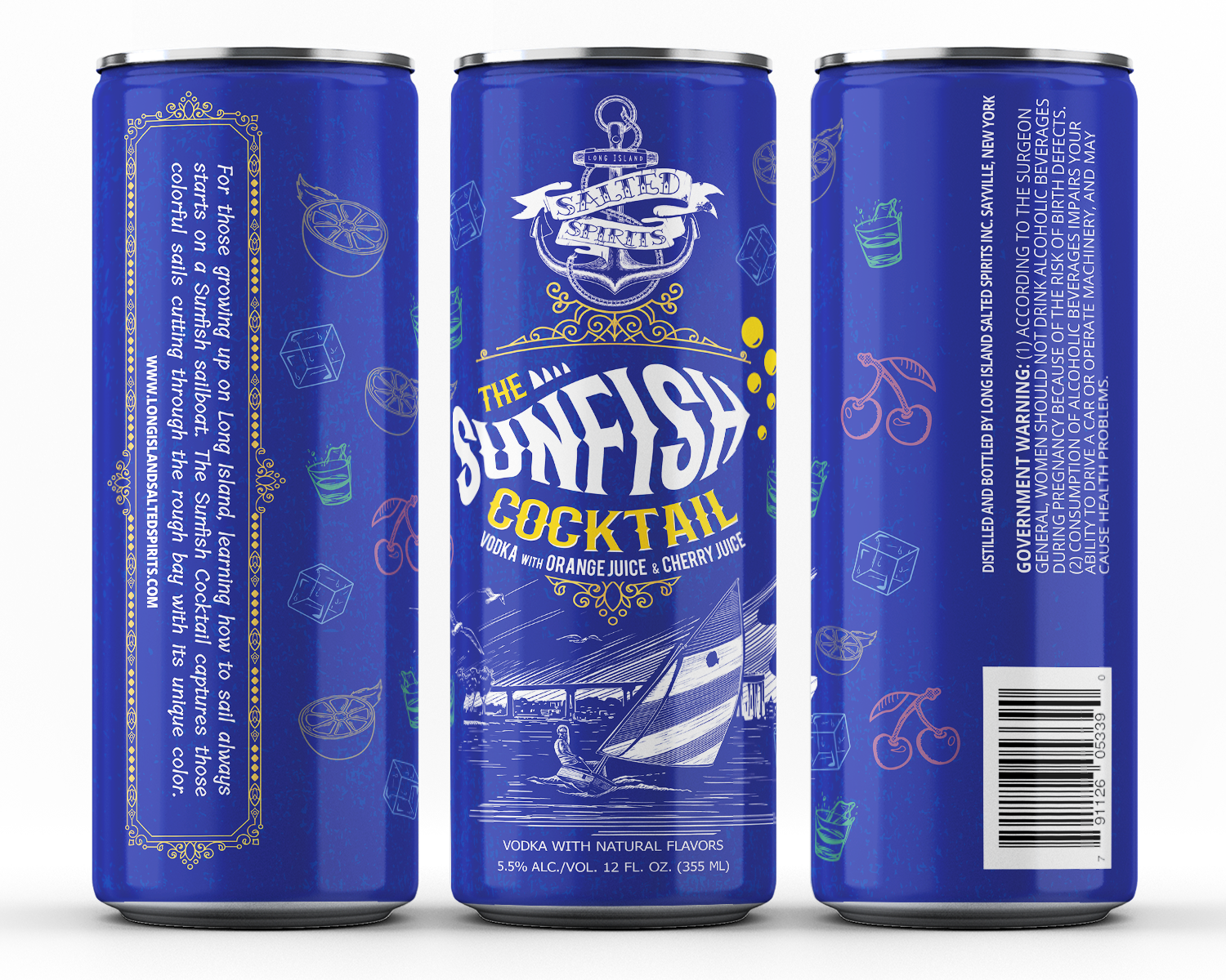 Label Design by Navisol Creatives for Long Island salted spirits inc  | Design #34142342